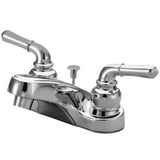 Kingston Brass GKB251 4 in. Centerset Bathroom Faucet, Polished Chrome