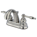 Kingston Brass Gkb5618Kl 4 In. Centerset Bathroom Faucet, Brushed Nickel