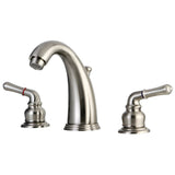 Kingston Brass Gkb988 Widespread Bathroom Faucet, Brushed Nickel