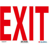 Global Industrial™ Exit Sign 10W X 7H Pressure Sensitive Vinyl