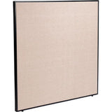 Interion® Office Partition Panel 60-1/4W X 60H Tan