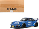 RWB Bodykit OSHO Arrow Blue 1/18 Model Car by GT Spirit