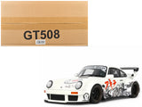 2024 RWB Akira White with Graphics Akira (1988) Movie 1/18 Model Car by GT Spirit