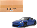 2024 Nissan GTR Skyline Edition Bayside Blue Metallic 1/18 Model Car by GT Spirit