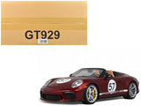 2019 Porsche 911 (991.2) Speedster #57 Heritage Edition Cherry Red Metallic 1/18 Model Car by GT Spirit