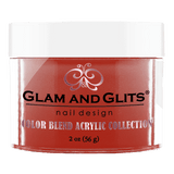 Glam And Glits - Color Blend Acrylic Powder - BL3042 Caught Red Handed 2oz