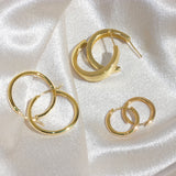 Gold Filled Mini Hoops