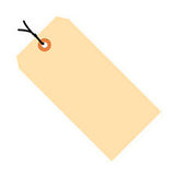 Global Industrial™ Jumbo Manila Shipping Tag Pre Strung 13 Pt. #11 7-1/2L X 3-3/4W 500/Pk