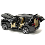 Toyota Land Cruiser Black Metallic 1/24 Diecast Model Car by Motormax