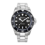 Mathey-Tissot Mathy Vintage Automatic Stainless Steel Black Dial H901Atn MenS Watch