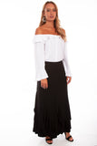 RUFFLED GORD SKIRT