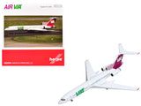 Tupolev TU154M Commercial Aircraft Air Via (LZMIG) White with Red Tail 1/200 Diecast Model by Herpa
