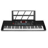 61 Keys Digital Music Electronic Keyboard Electric Musical Piano Instrument Kids Learning Keyboard W/ Stand Microphone For Begin