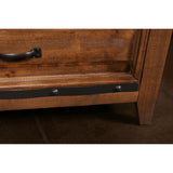 Sunset Trading Rustic City 6 Drawer Chest| Industrial Metal Accents
