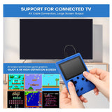2 Pack Handheld Games for Kids Console 400 Retro Video Games, Portable Gaming Player Mini Arcade Electronic Toy Gifts for Boys Girls 2 Pack