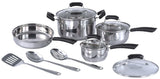 11Pc Stainless Steel Cookware Set