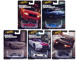 Fast & Furious 2024 5 piece Set H Diecast Model Cars by Hot Wheels
