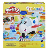 Play-Doh Airplane Explorer Starter Set, Preschool Toys For 3 Year Old Girls & Boys & Up With Jet, World Map Playmat, 3 Accessori