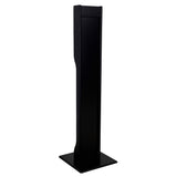 Hand Sanitizer Dispenser Stand, Elegant Design, Black