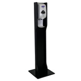Hand Sanitizer Dispenser Stand, Elegant Design, Black