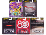 Pop Culture 2024 5 piece Set G Premium Series Diecast Model Cars by Hot Wheels