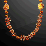 Happy Halloween Pumpkins Necklaces Pack of 12