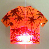 Hawaiian Shirt Flashing Body Light Lapel Pins
