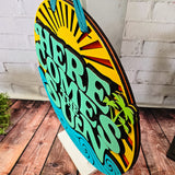 Here Comes The Sun Door Hanger - DIY Unfinished Kit - Lvl 1