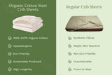 Sateen Baby Crib Sheets