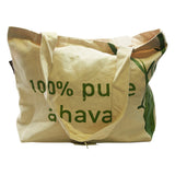 100% Pure Ahava Canvas Tote by Ahava for Women 1 Pc Bag