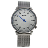 KU150011 Silver Stainless Steel Mesh Bracelet Watch by Kulte for Unisex 1 Pc Watch