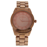 A03722 Rose Gold Stainless Steel Bracelet Watch by Jean Bellecour for Women 1 Pc Watch