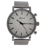 AG618209 Silver Stainless Steel Mesh Bracelet Watch by Antoneli for Women 1 Pc Watch