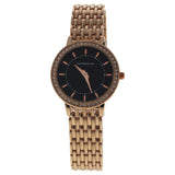 REDS15RGB Sophie Rose Gold Stainless Steel Bracelet Watch by Jean Bellecour for Women 1 Pc Watch