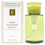 Herbal Eye Makeup Remover by Eminence for Unisex 5.07 oz Makeup Remover