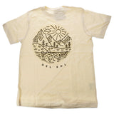 Kids Crew Tee Fish Scene Natural by DelSol for Kids 1 Pc TShirt (YS)