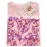 Girls Crew Tee Iluv Horses Balerina by DelSol for Kids 1 Pc TShirt (4T)