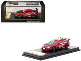 Toyota Supra (JZA80) RZ RHD (Right Hand Drive) Eclipse Racing Concept Red with Carbon Hood 1/64 Diecast Model Car by Ignition