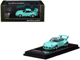 RWB 993 Lomianki Blue Green 1/64 Diecast Model Car by Ignition Model