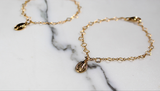 Little Miraculous Medal Floral Bracelet