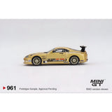 Mini GT 1:64 Toyota Supra (A80) Top Secret GT-300 Top Secret Gold #961