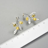 Olive Branch Earrings