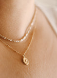Intricate Miraculous medal necklace