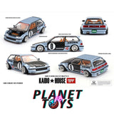 Kaido House x Mini GT 1:64 Honda Civic (EF) Kaido Roulette V1- Light Blue