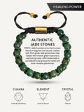 Jade Beaded Bracelet - Morocco