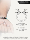 Turquoise & Black Onyx Beaded Bracelet - Navajo
