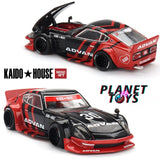 Kaido House x Mini GT 1:64 Nissan Fairlady Z Kaido GT ADVAN – Black #172