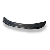 JSD V-Style Rear Trunk Spoiler for Ford Mustang 2024+, Real Gloss Carbon Fiber