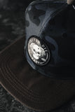 Never Die Easy Black Camo Snapback
