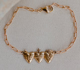 Holy Family Hearts® Bracelet - Paperclip